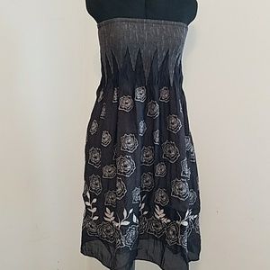 Anthropology Lapis Dress